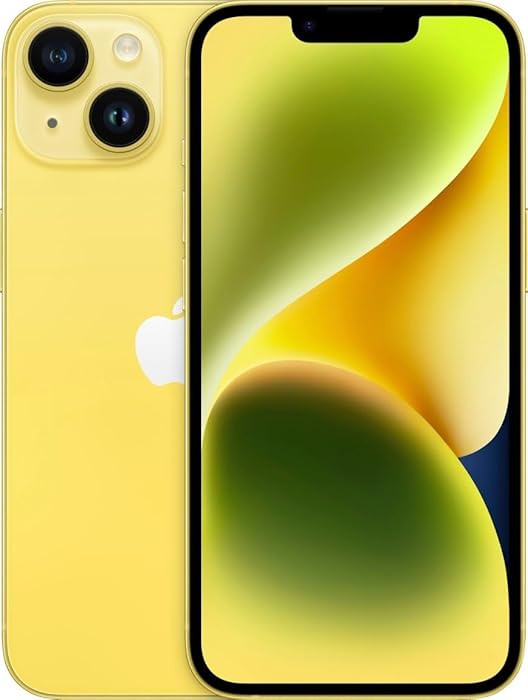 Apple iPhone (Renewed Premium) 14, 128GB, Yellow - Unlocked | Amazon (US)