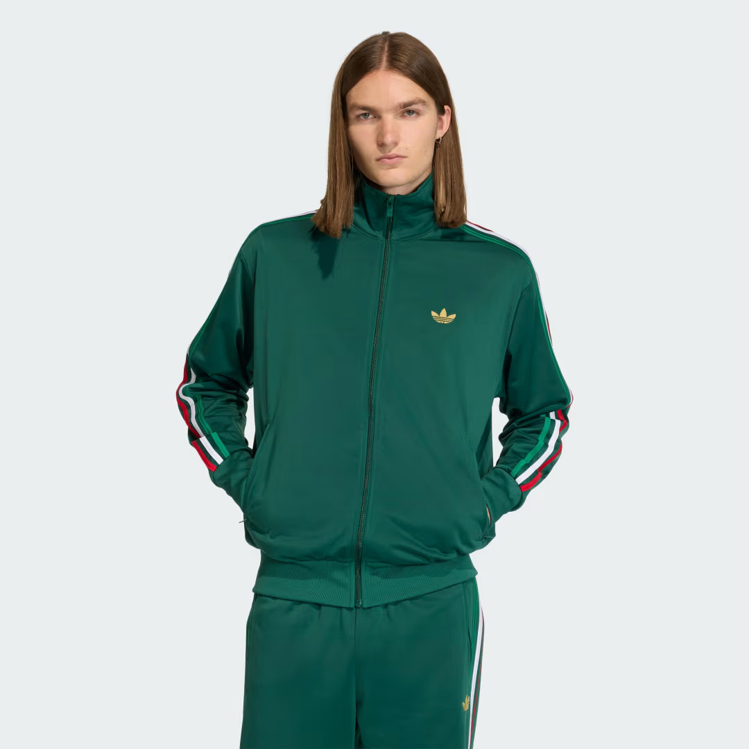 adidas Firebird Track Top Team Dark Green L - Mens Originals Jackets | adidas (US)