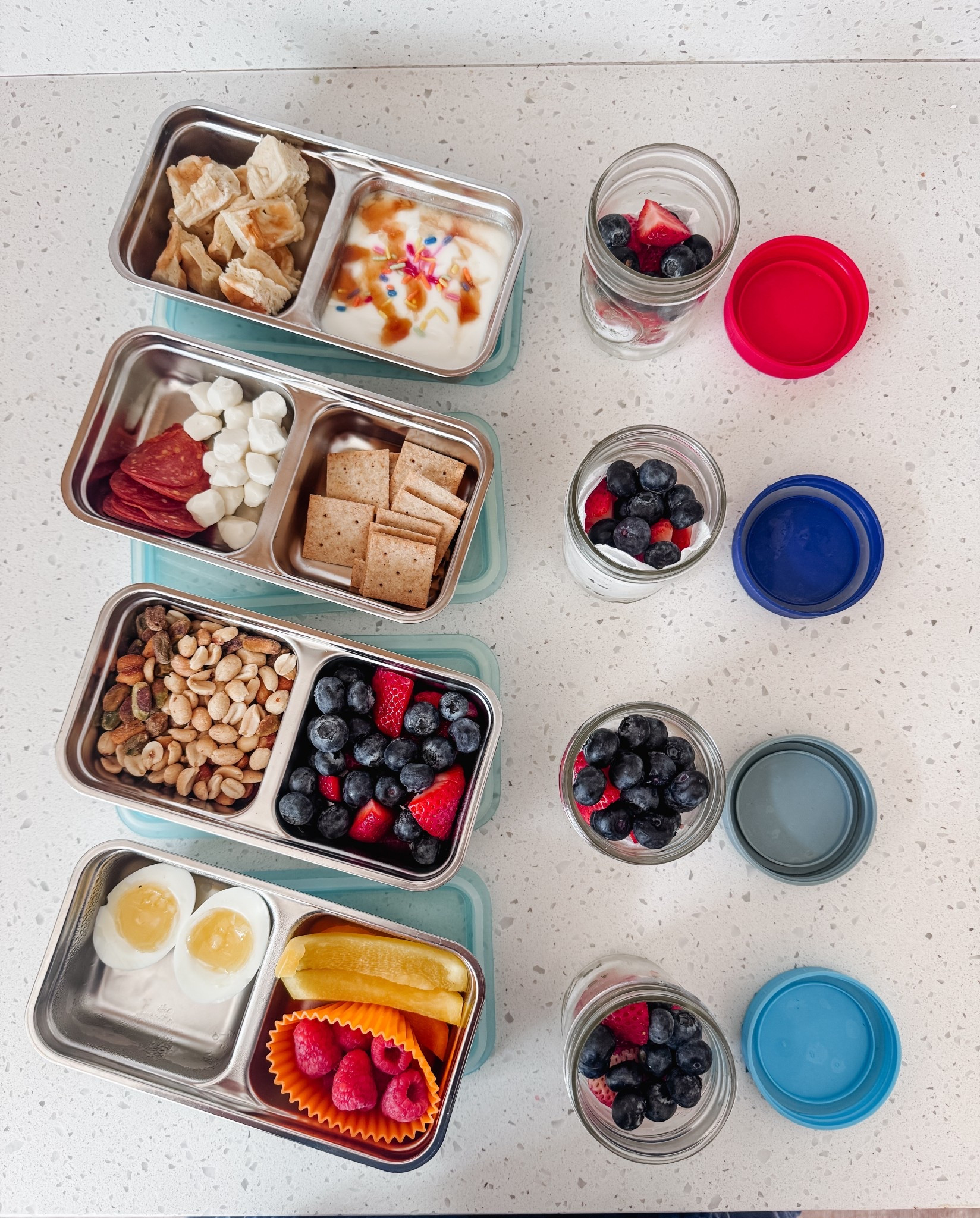 Kids snacks all prepped for the week using some of my favorite containers and jars! 🫙🫐🍓

#LTKTravel #LTKKids #LTKHome