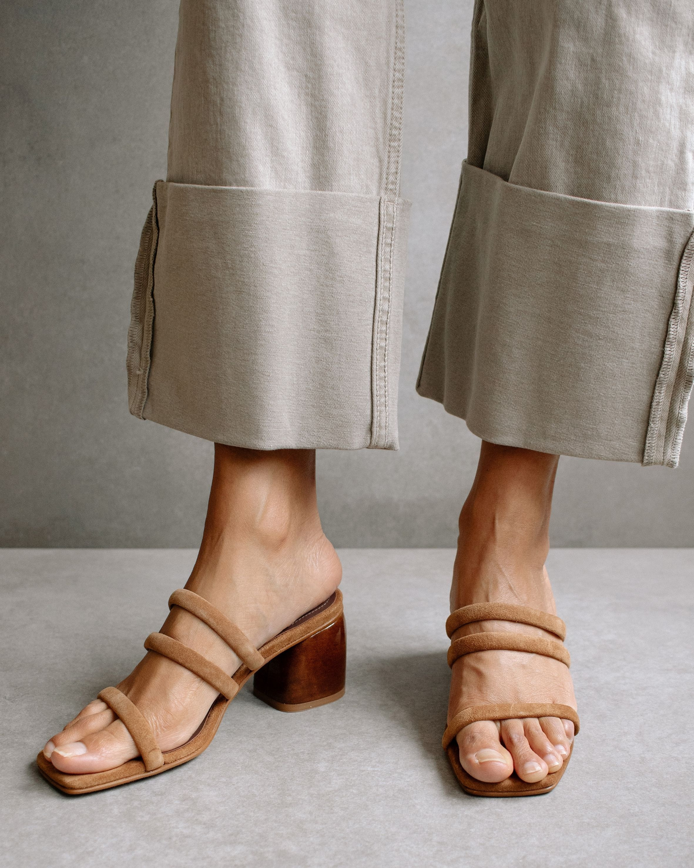 Indiana - Brown Leather Sandals | ALOHAS | Alohas FR