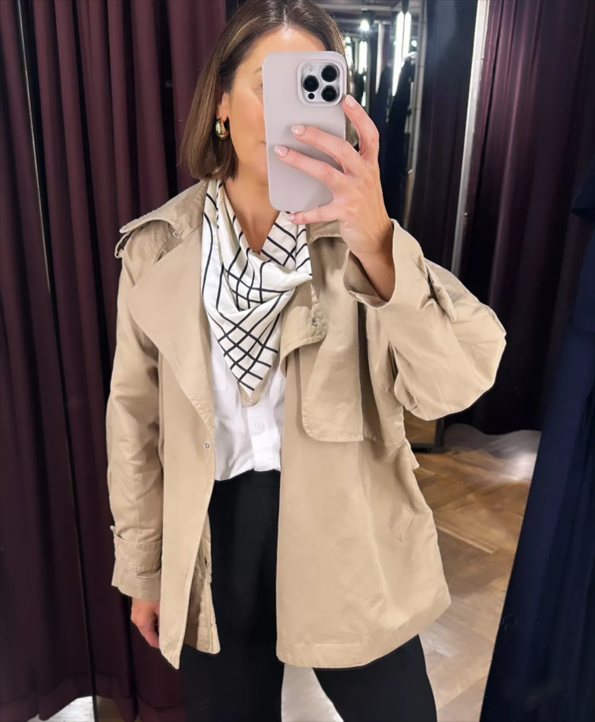 Short Trench Coat Jacket curated on LTK