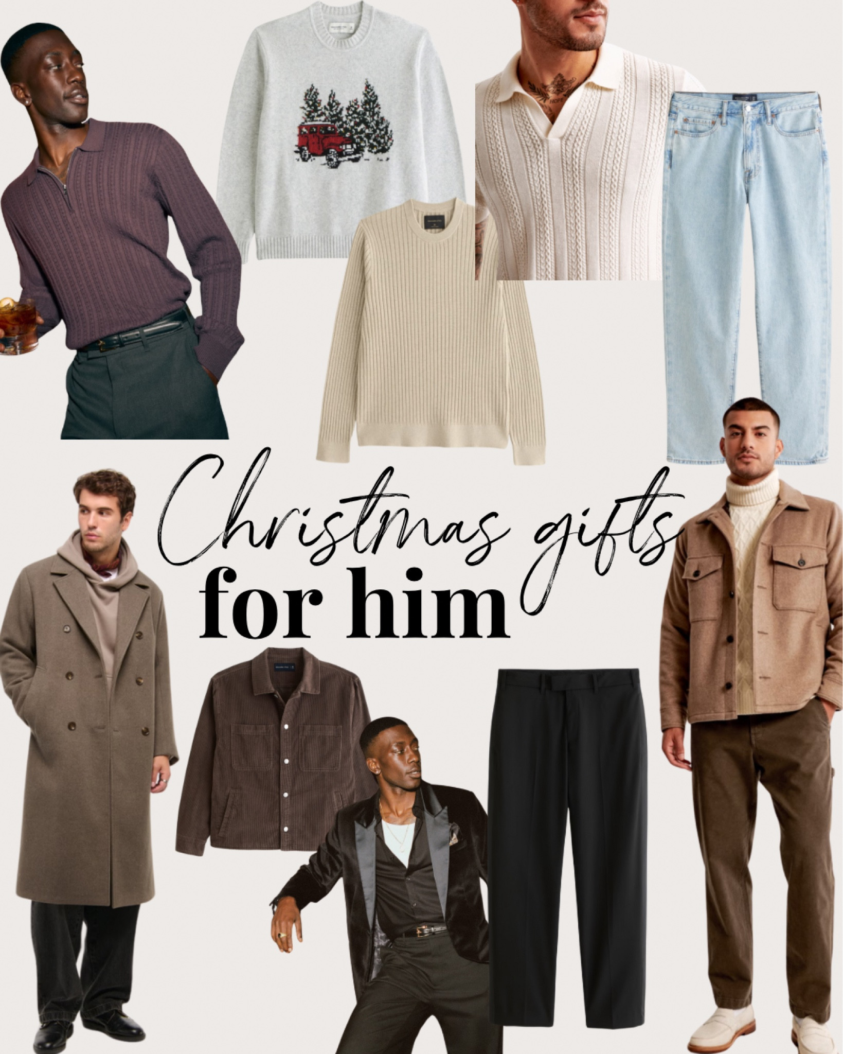 Gifts for him!! Ladies, if we’re trying to increase style points for any men - here are some great outfit ideas 🫶🏼
.
#christmasgifts #ltkgiftguide #forhim #giftideas #clothinggifts #mensclothes #mensoutfitinspo

#LTKStyleTip #LTKHoliday #LTKGiftGuide