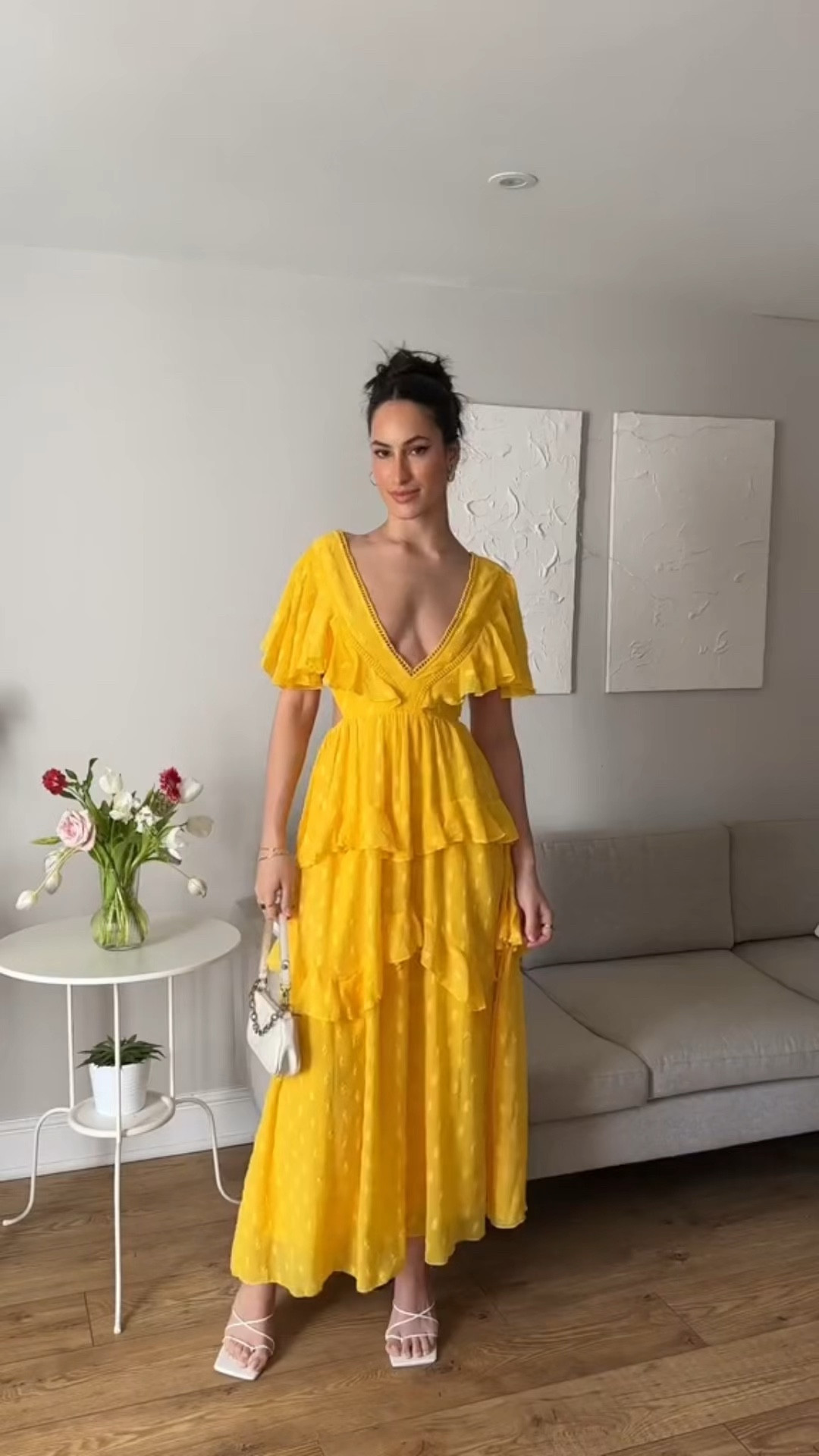 Bec and bridge hibiscus golden midi dress hotsell
