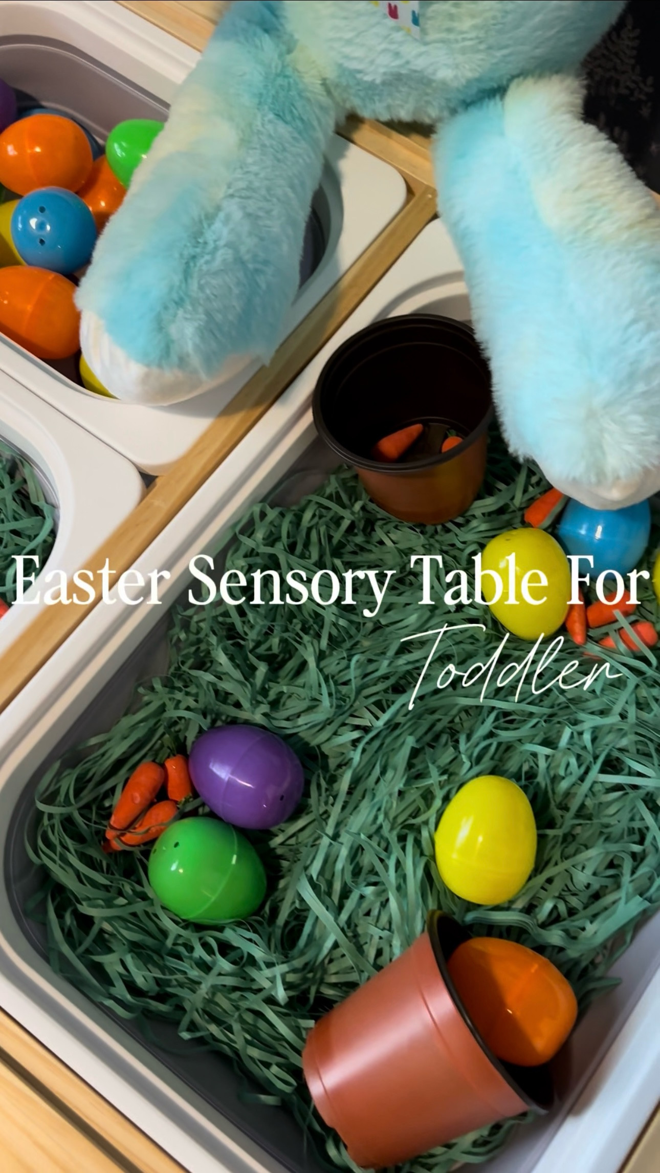 Let’s make my toddler’s Easter “basket” and create this Easter themed sensory table! 

Everything I used is linked down below 🐰 

#LTKSeasonal #LTKGiftGuide #LTKKids