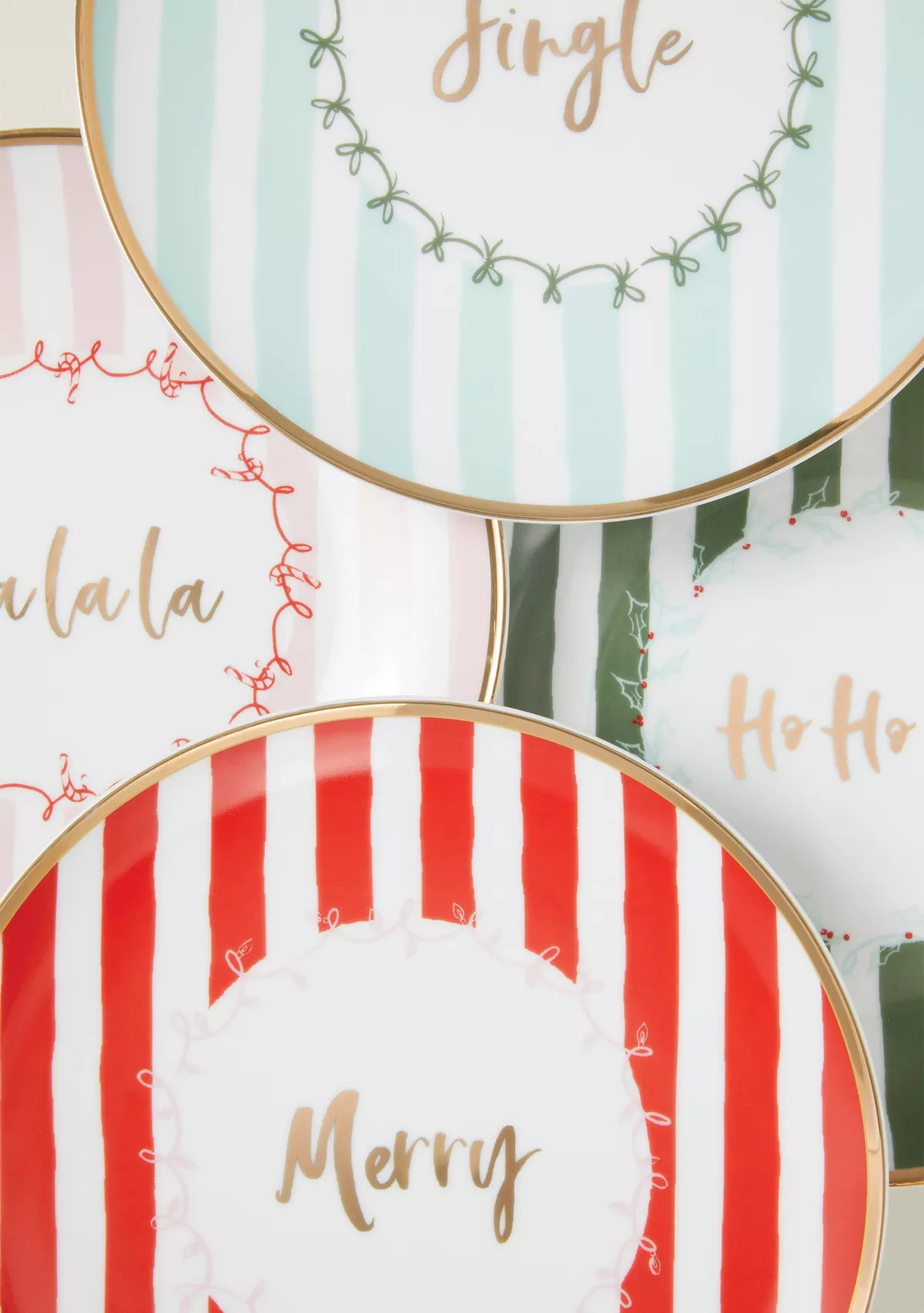 Sewing Down South x Crown & Ivy™ Sew Festive Salad Plates - Set of 4 | Belk