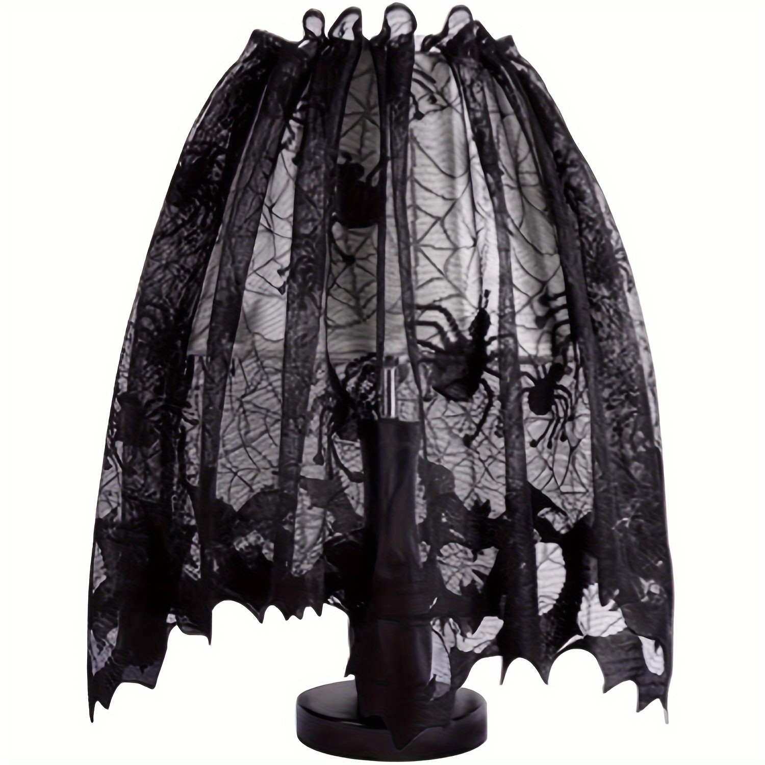 Halloween Lampshade Spider Web   Ribbon Trim Black - Temu | Temu Affiliate Program