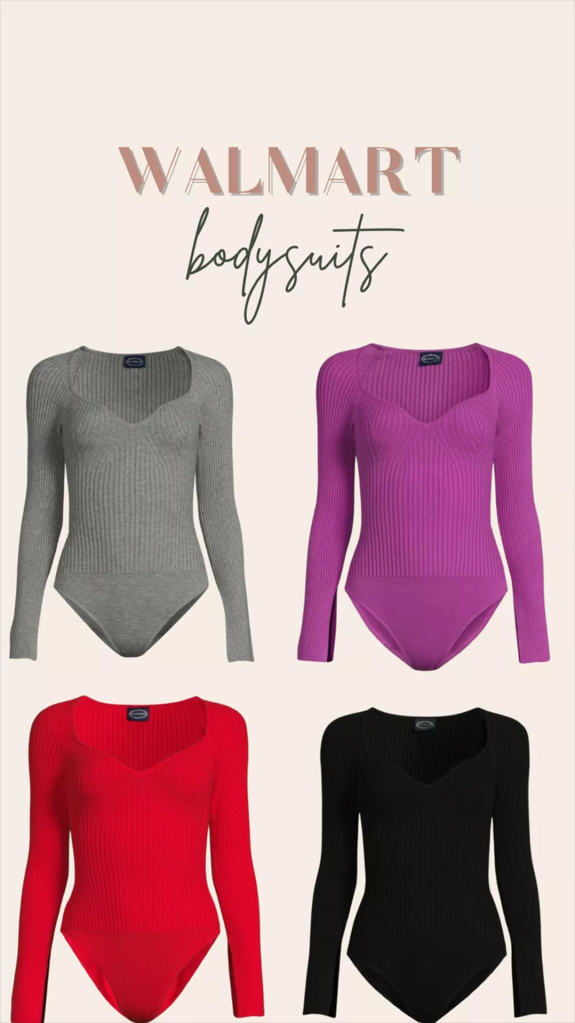 Ribbed Sweater Sweetheart Bodysuit curated on LTK