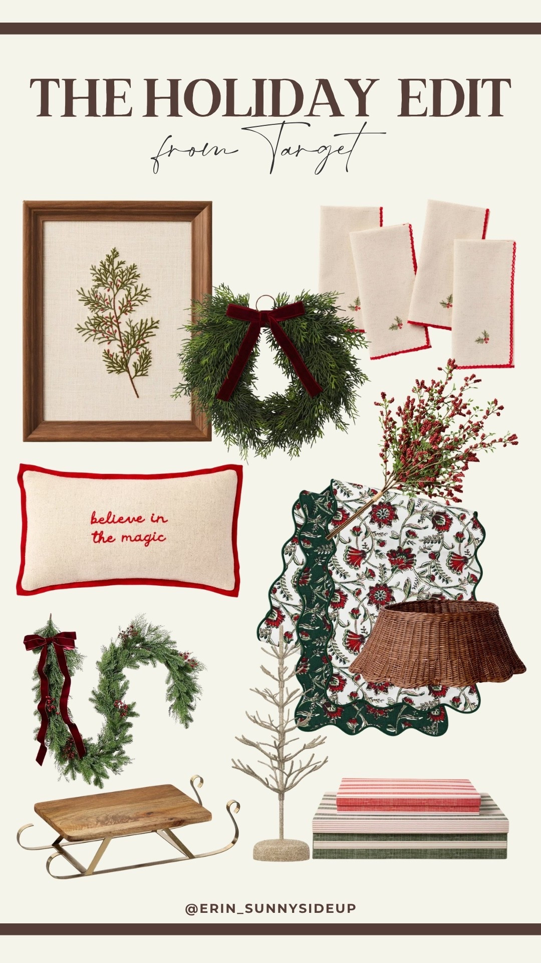 Christmas decor that just arrived at Target!