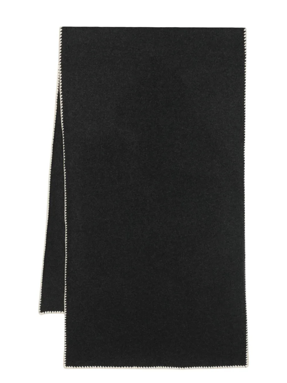 TOTEME Mélange wool-blend Scarf | Grey | FARFETCH UK | Farfetch Global