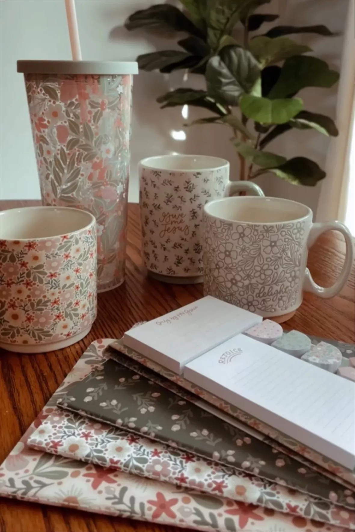 Almond Blossom Stitched Journal Set