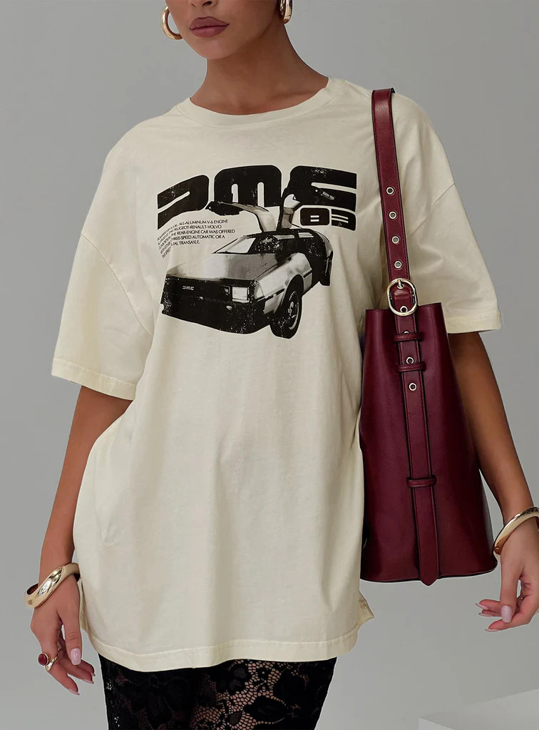Dmc 83 Tee White | Princess Polly US