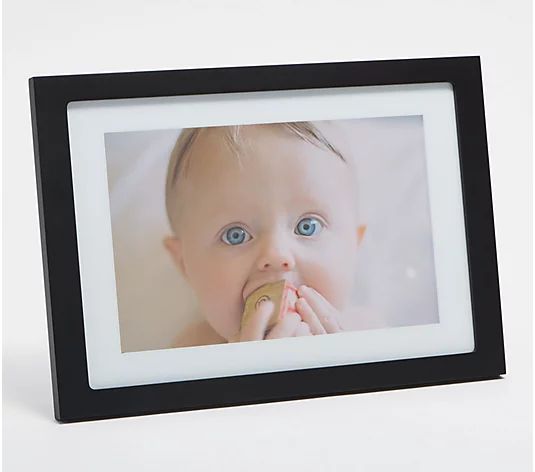 Skylight 10" Touch Screen Picture Frame with Email Sending | QVC