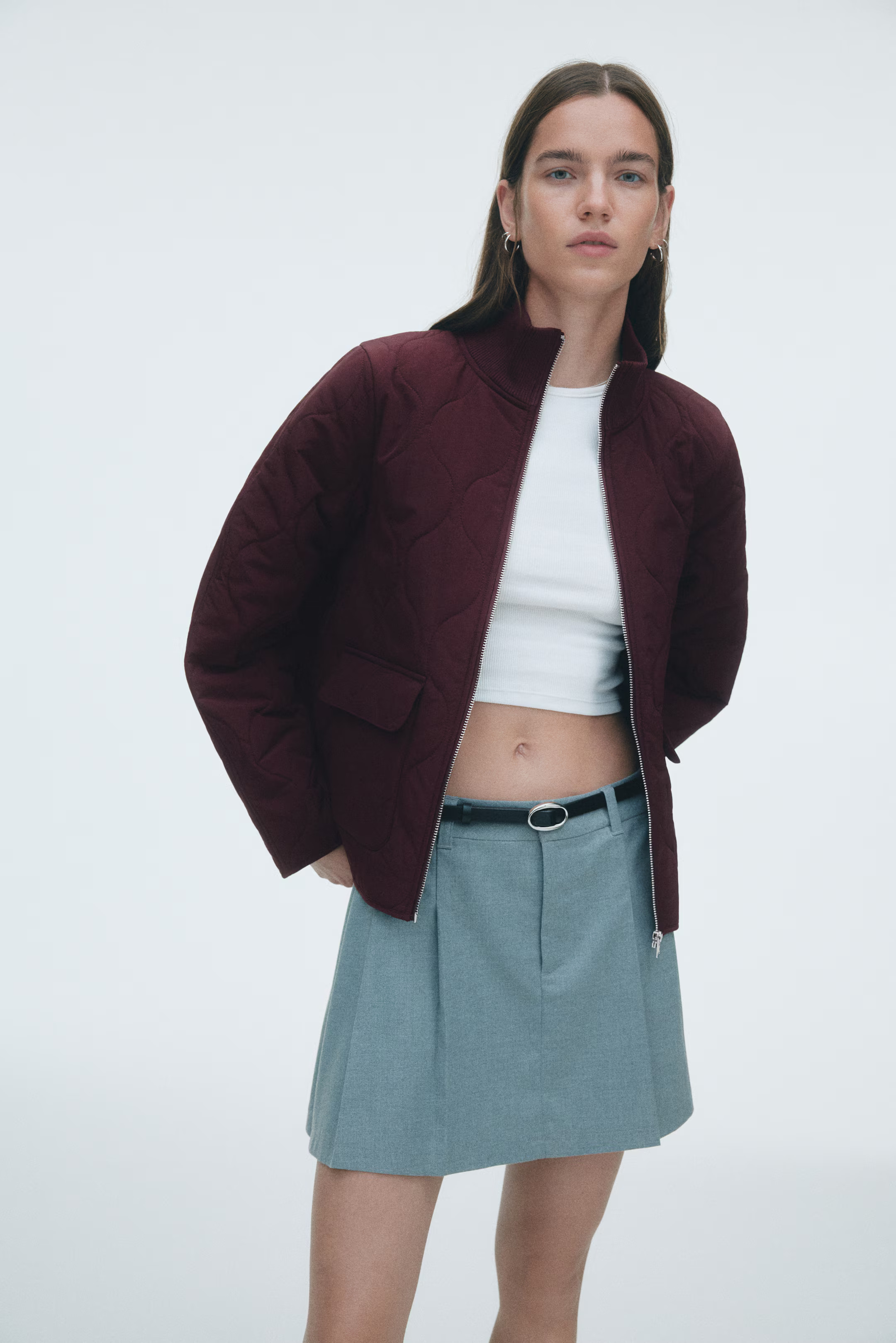 Oversized Quilted Jacket | H&M (US + CA)