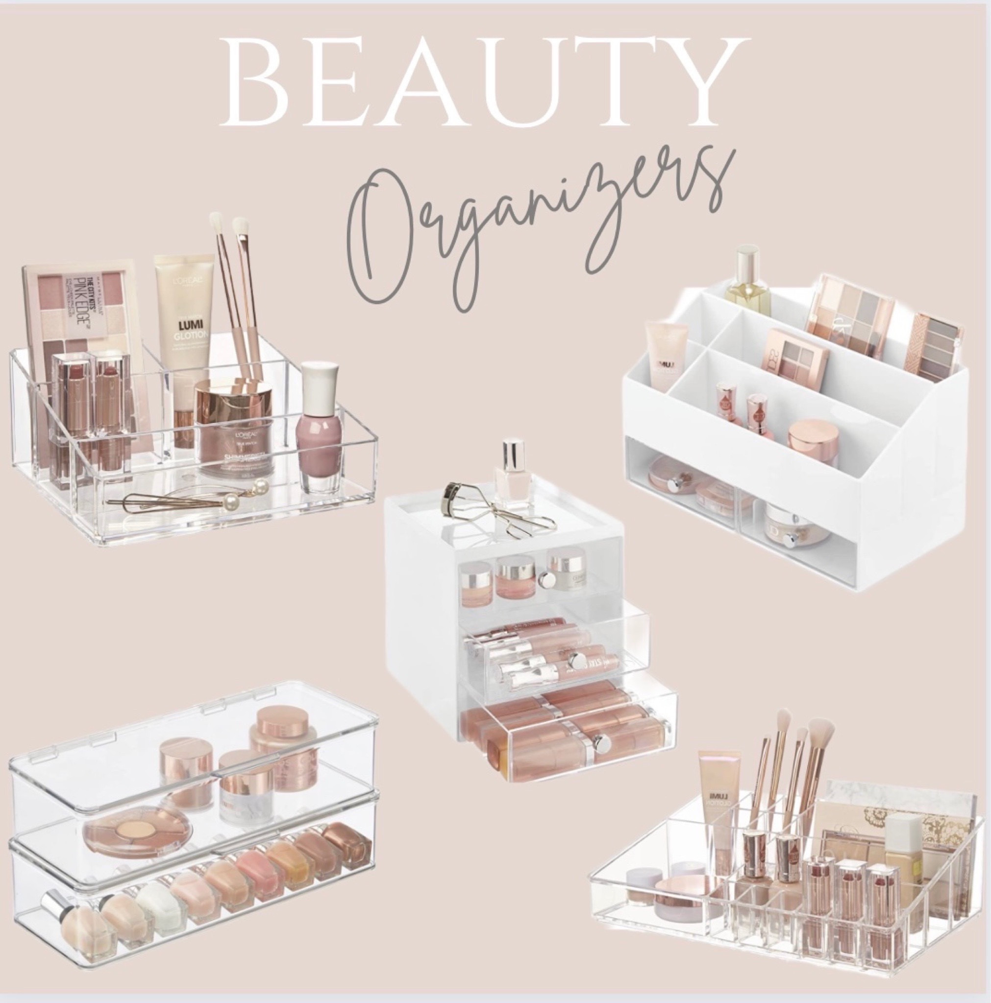 Beauty organization. Acrylic organizers. Bathroom organizers, vanity organizers. 

Follow my shop @allaboutastyle on the @shop.LTK app to shop this post and get my exclusive app-only content!

#liketkit #LTKhome #LTKFind
@shop.ltk
https://liketk.it/40Hjs

#LTKFind