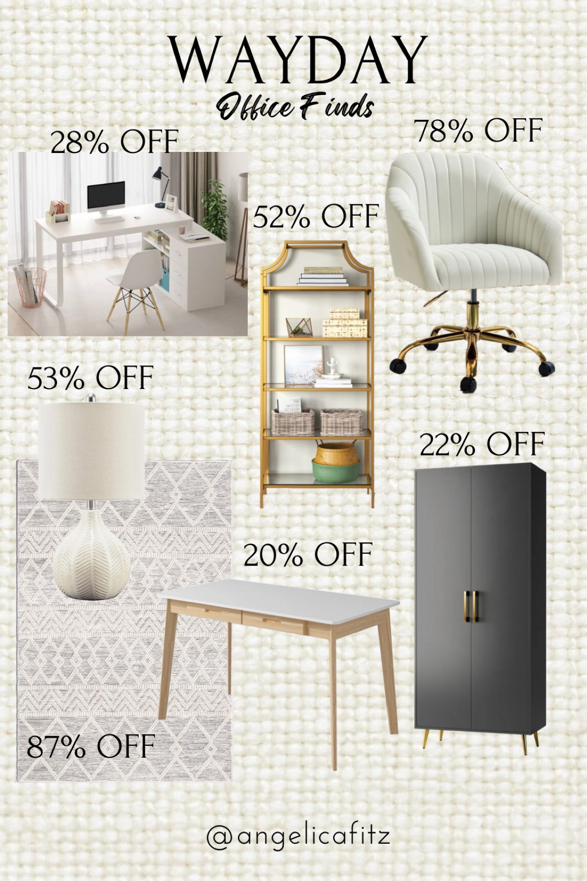 Such good office finds on sale!

Office furniture, wayday, wayfair sale, furniture sale, desk, office chair, lamp, rug, home office inspo

#LTKSeasonal #LTKHome #LTKSaleAlert