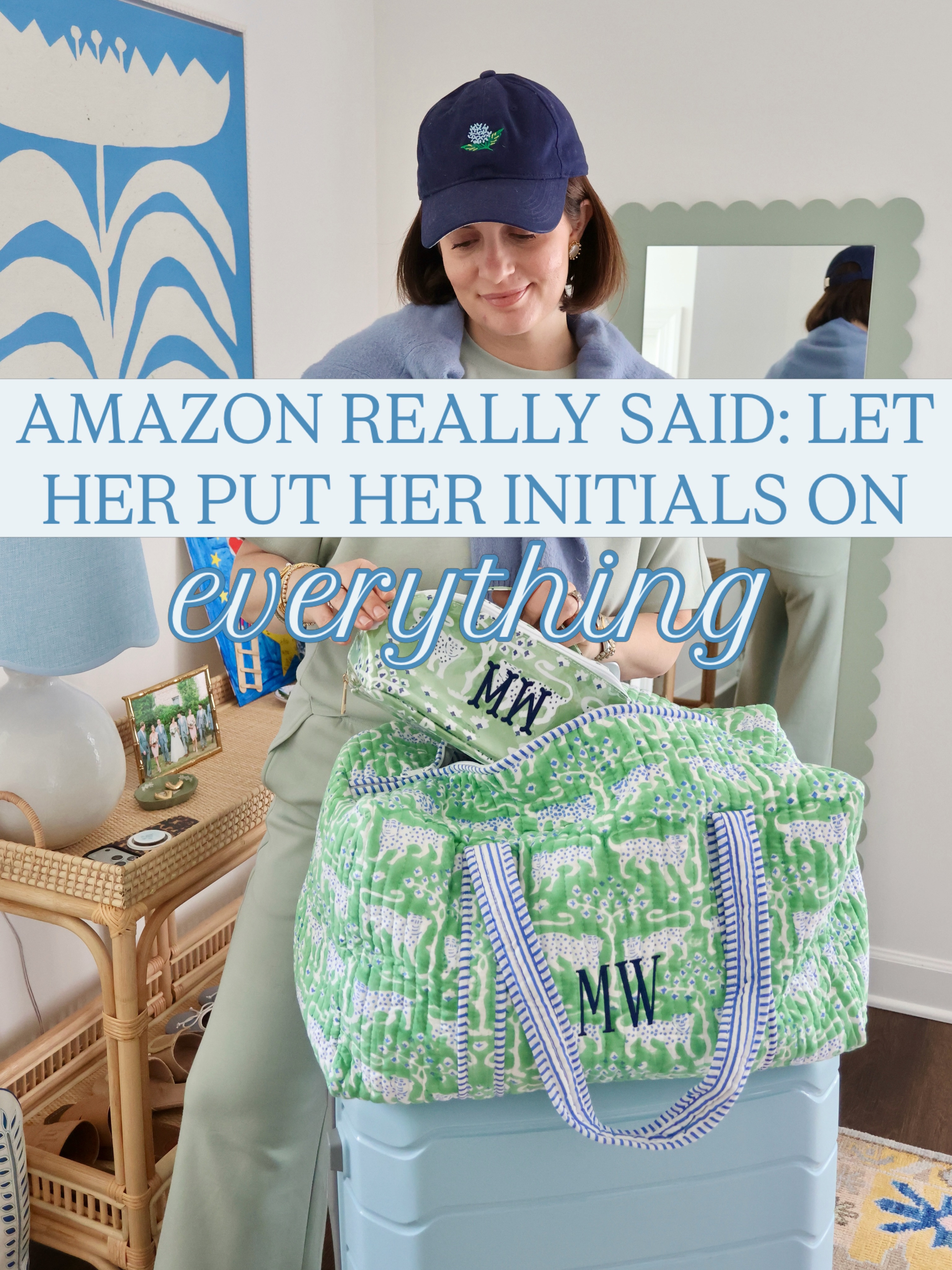 There is no such thing as too many monograms, especially here in the South!

From gifts to little treat yourself finds, Amazon has you covered! Many are from small businesses too. 

 #LTKmomlife #LTKHome #LTKTravel