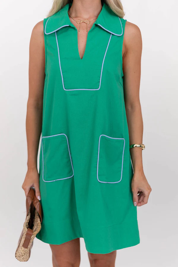 Endlessly Lovely Green Dress | The Mint Julep Boutique