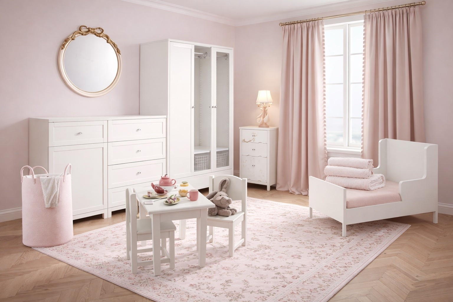 Blush & White Toddler Bedroom Inspiration

#LTKKids #LTKU #LTKHome