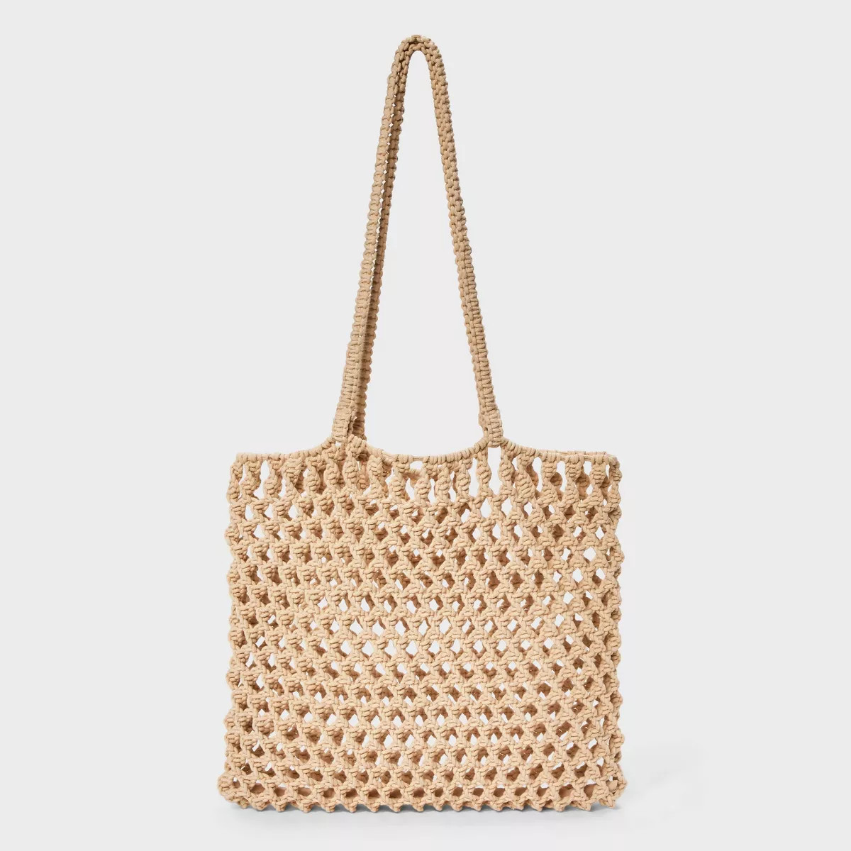Crochet Shopper Market Tote Handbag - A New Day™ | Target