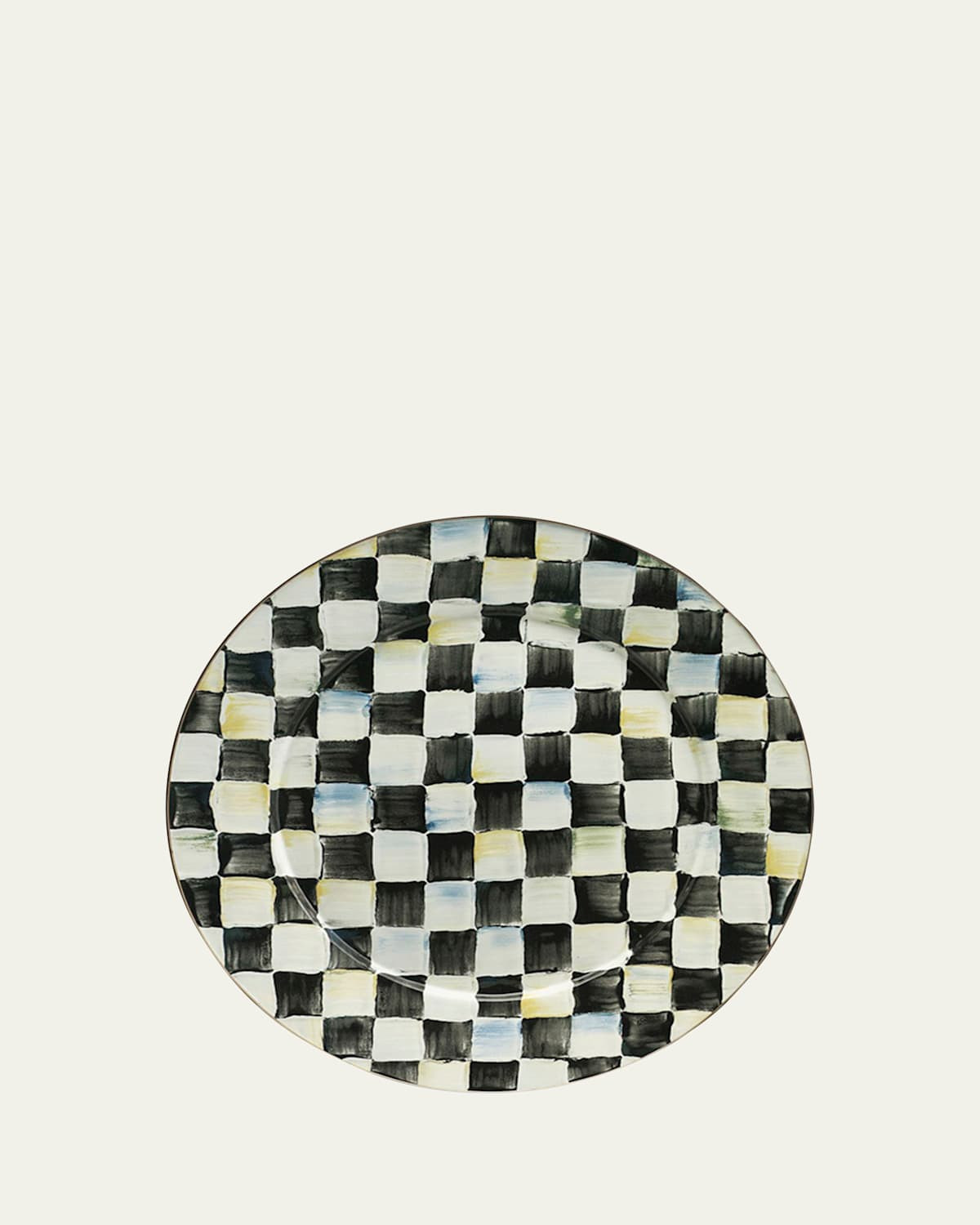 Courtly Check Enamel Serving Platter | Bergdorf Goodman