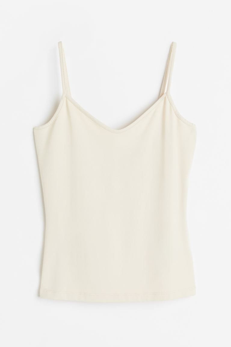 Strappy microfibre top | H&M (UK, MY, IN, SG, PH, TW, HK)