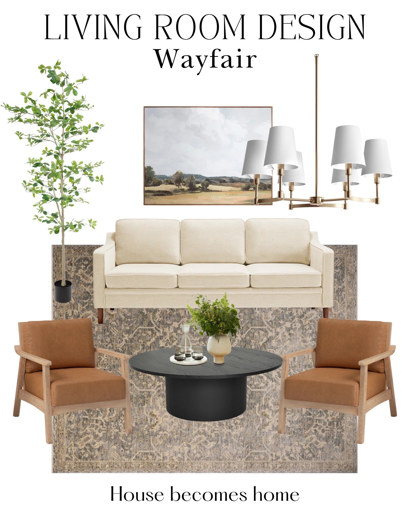 Wayfair living room design! Everything on sale!

#LTKSaleAlert #LTKHome #LTKSeasonal