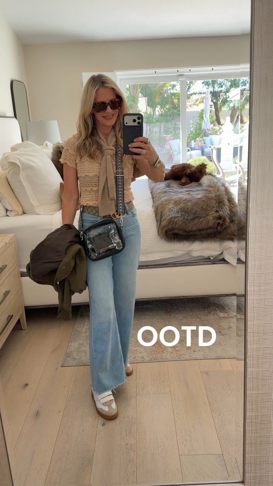 OOTD - Go Padres 🤎💛 What’s your favorite thing to wear to a ballgame?  

#LTKdayinmylife #LTKootd