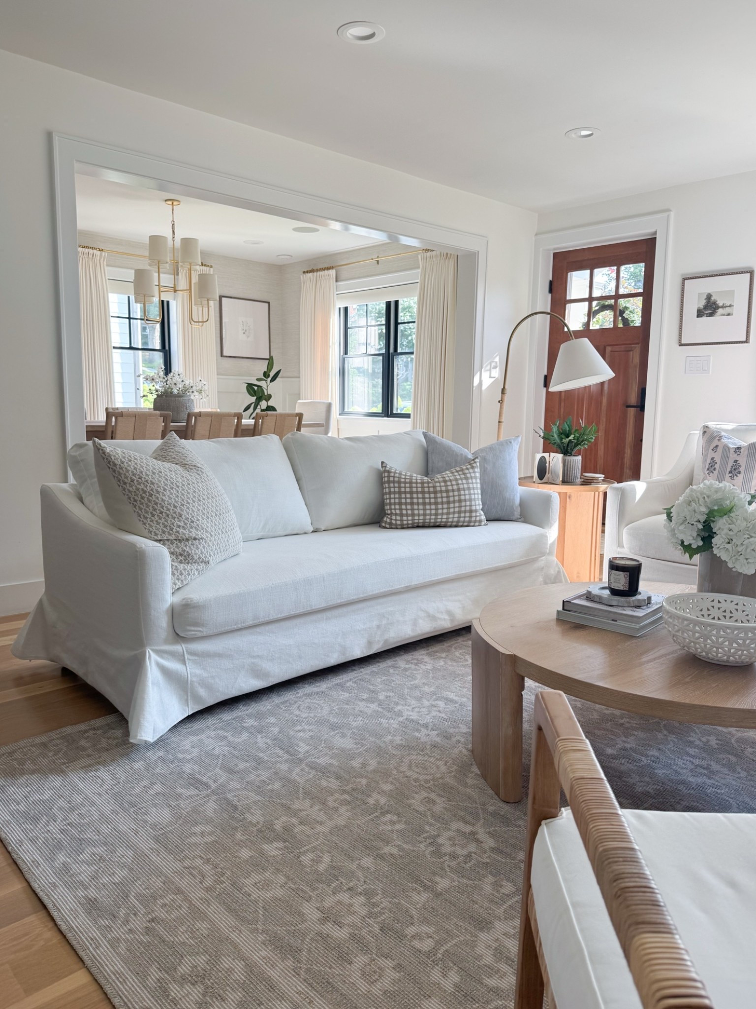 If you've been wanting the look of a classic white slipcovered sofa, Wayfair's Black Friday in July sale is the perfect time to grab this one.

It's one of my favorite living room finds because it gives the same timeless, relaxed look as the Pottery Barn York sofa—at a fraction of the price. The washable performance slipcover makes it a practical choice for real life with kids, while the clean lines and classic silhouette work with just about any decorating style.

I've styled this sofa with layered neutrals, soft blues, vintage-inspired rugs, and natural textures, and it always creates that cozy, collected feel I'm after. It's comfortable, durable, and one of the pieces I recommend most often.

If you've been searching for an affordable white slipcovered sofa that looks high-end, this is one to snag while it's included in Wayfair's Black Friday in July sale.

#LTKHome #LTKSaleAlert #LTKKids