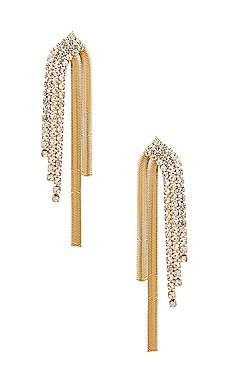 8 Other Reasons Flat Chain Earrings in Gold from Revolve.com | Revolve Clothing (Global)