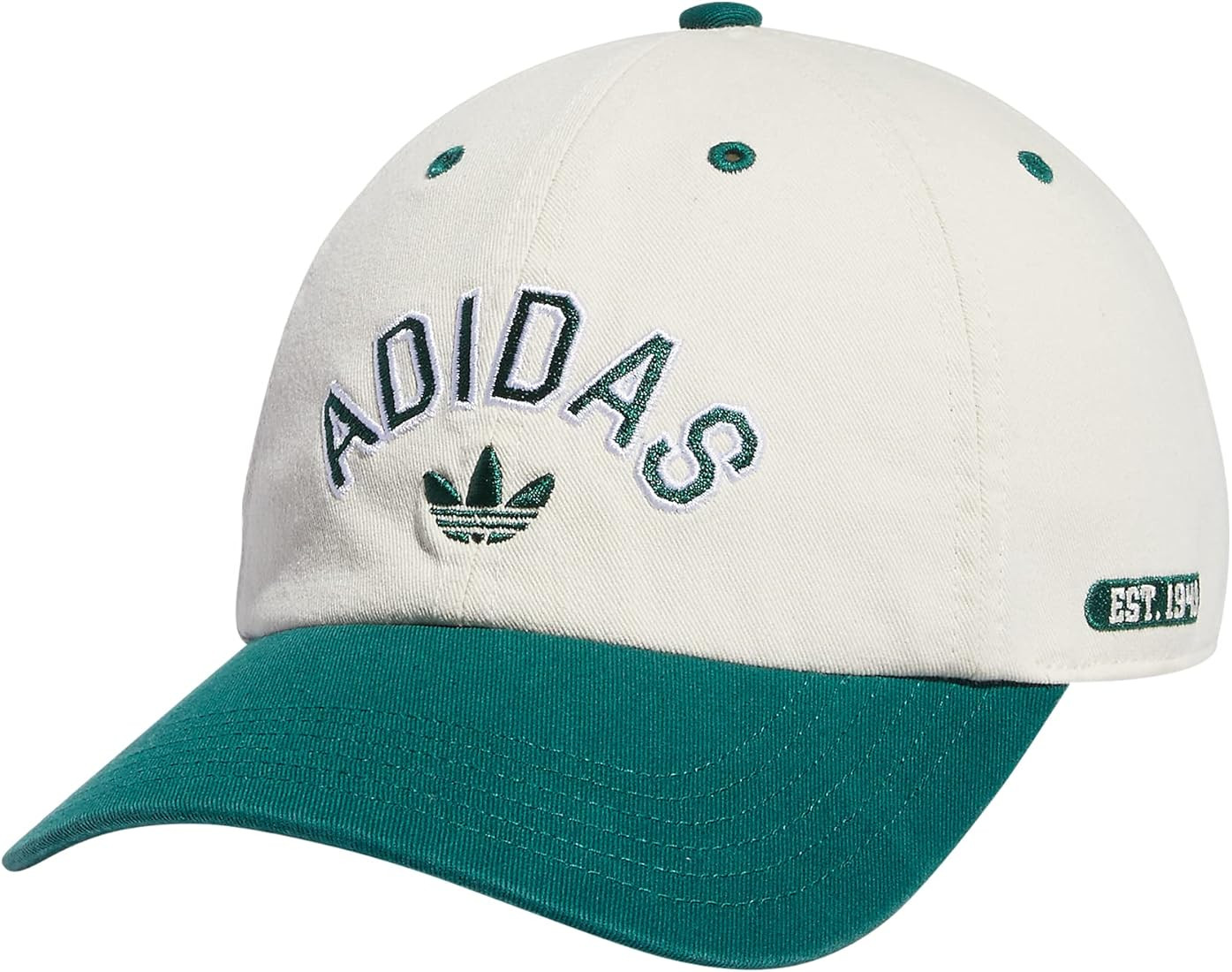 adidas Originals Men's New Prep Relaxed Adjustable Fit Washed Cotton Hat | Amazon (US)