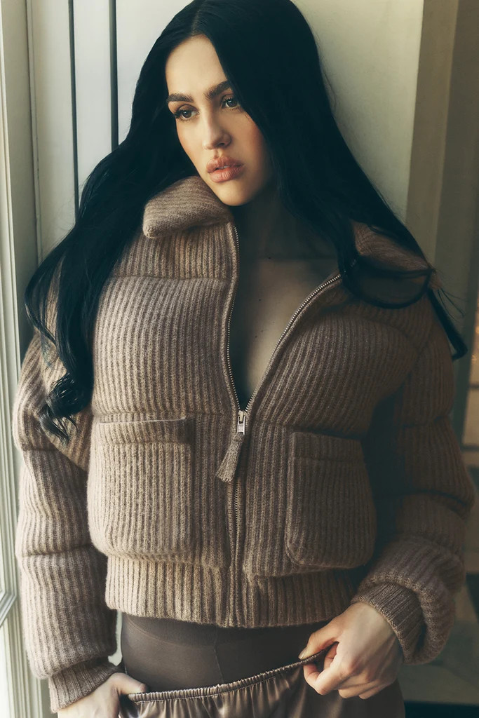 Cashmere Northstar Sweater Puffer | Alo Yoga