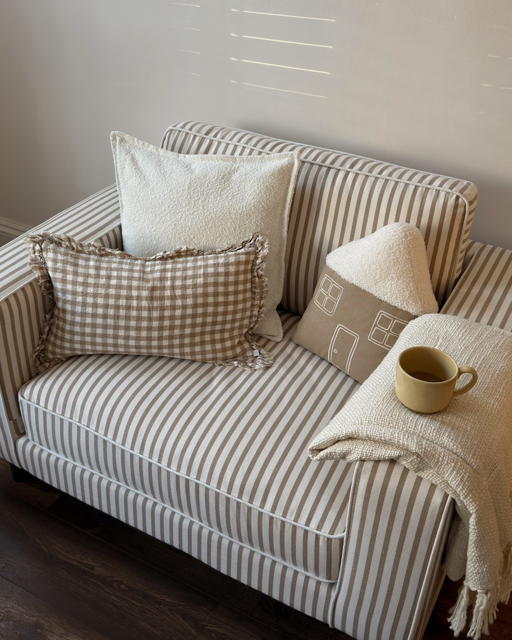 Cosy Chair, Cushion, Cushion Cover, Stripes, Gingham, Throw, Home, Homeware, Cosy Home 

#LTKautumn #LTKwinter #LTKhome