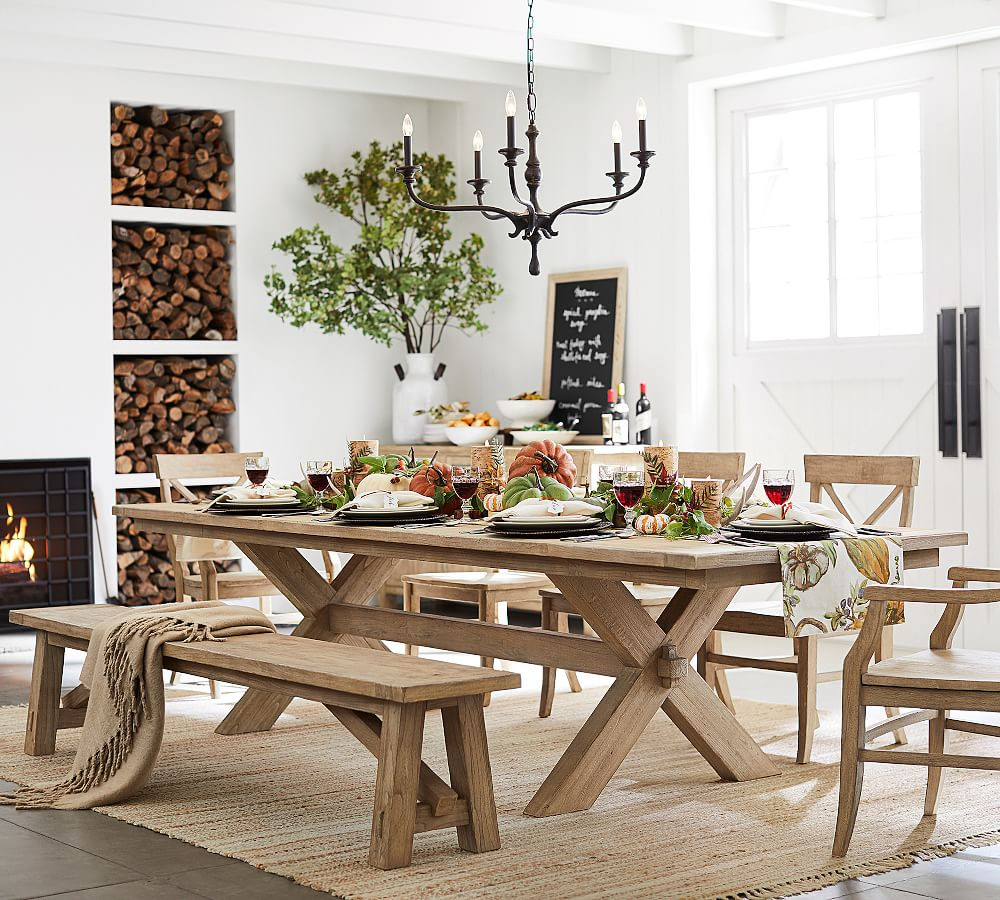 Lockhart Forged Iron Chandelier | Pottery Barn (US)