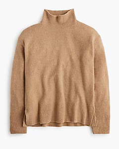 Mockneck sweater in extra-soft yarn | J.Crew Factory