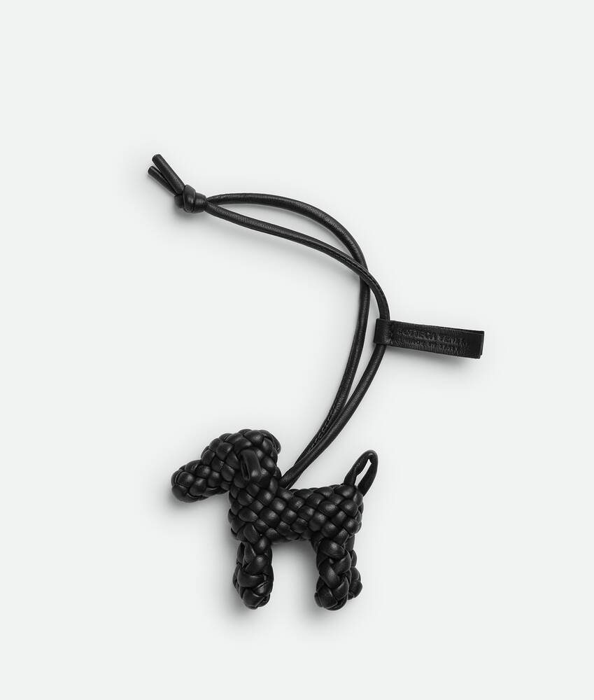 Men's Dog Charm in Black | Bottega Veneta US | Bottega Veneta