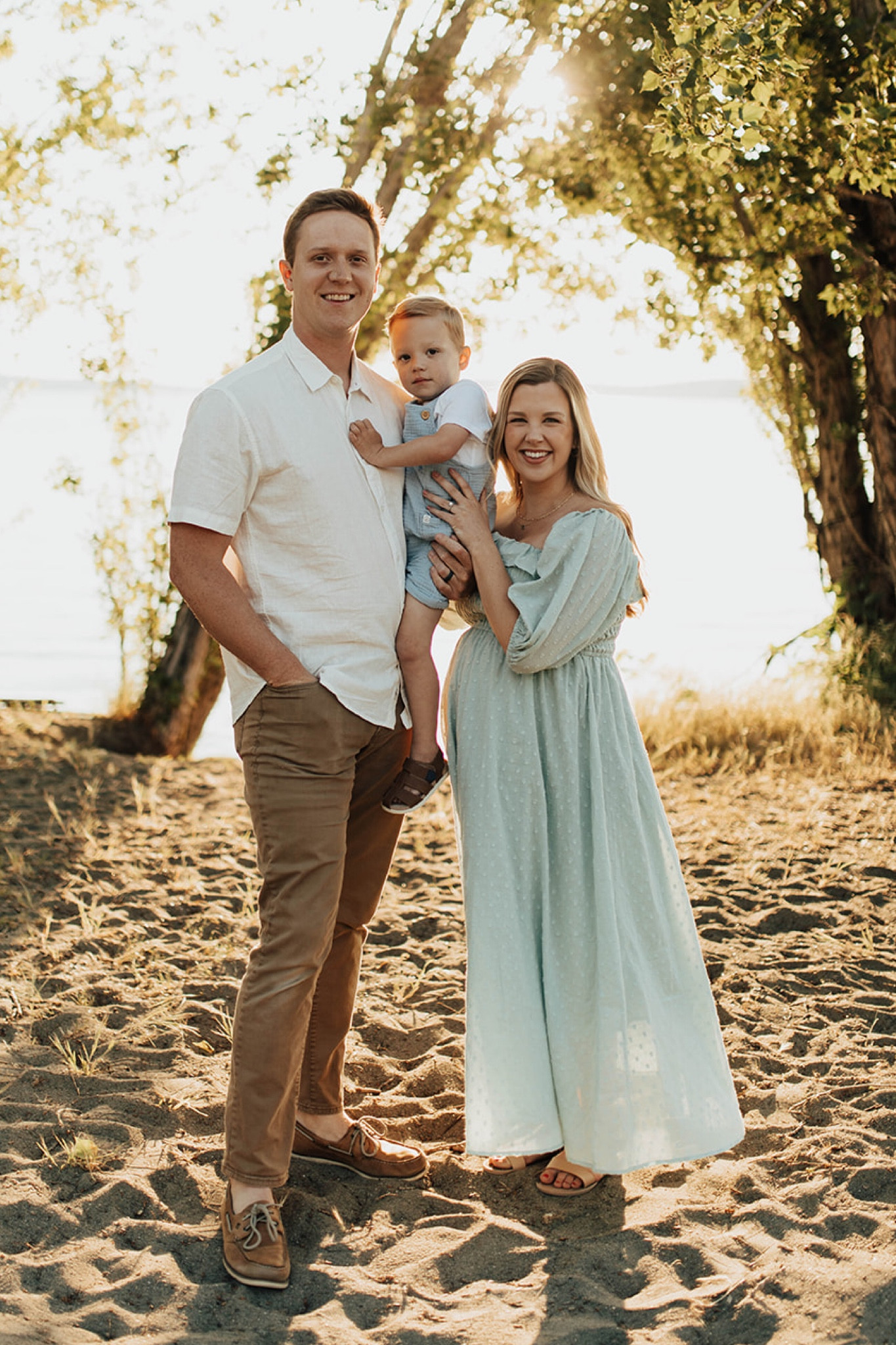 Family/maternity pictures 💛 Color coordinating outfit ideas linked below 

#LTKbump #LTKunder50 #LTKfamily