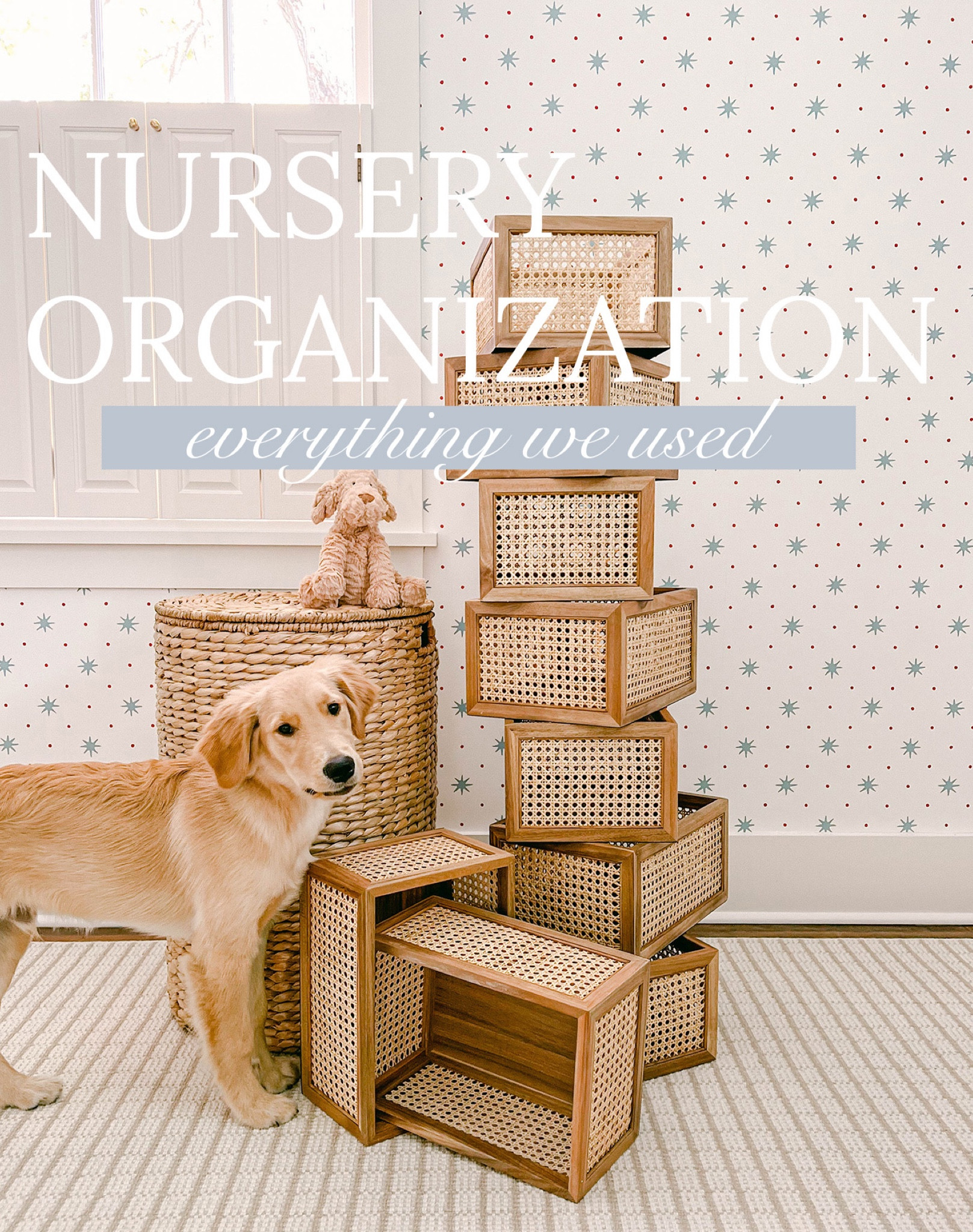 Nursery Organization | everything we used to get this room neat + tidy before baby’s arrival 🤍 all can be seen in action at COLORbyK.com 

#LTKkids #LTKhome