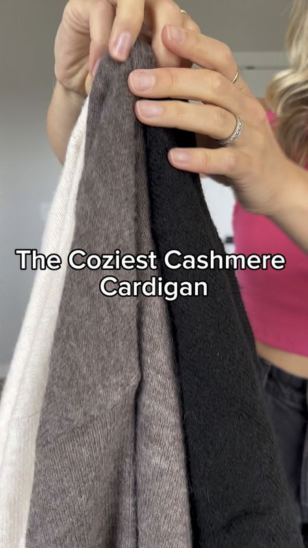 The perfect cozy cardigan for this Fall! This cashmere cardigan is ethically sourced and available in multiple colors!

#LTKSeasonal #LTKunder100 #LTKFind