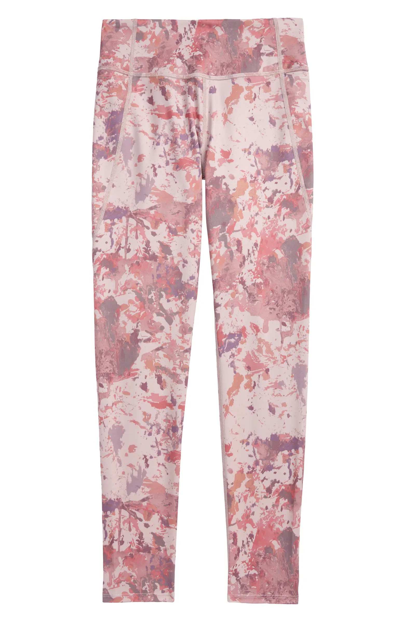 Zella Girl Kids' Studio Lite High Waist Pocket 7/8 Leggings | Nordstrom | Nordstrom