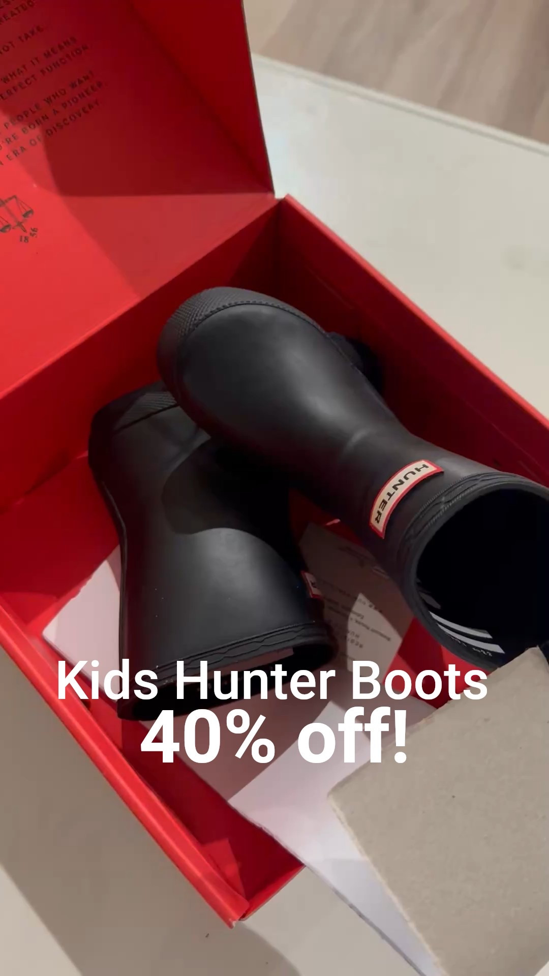 Our favorite kids rain boots are 40% off! That makes them $39! Baby (walker), toddler, and little kid left!

3 different colors: Black, Hunter Green, and Yellow

#LTKKids #LTKFindsUnder50 #LTKSaleAlert