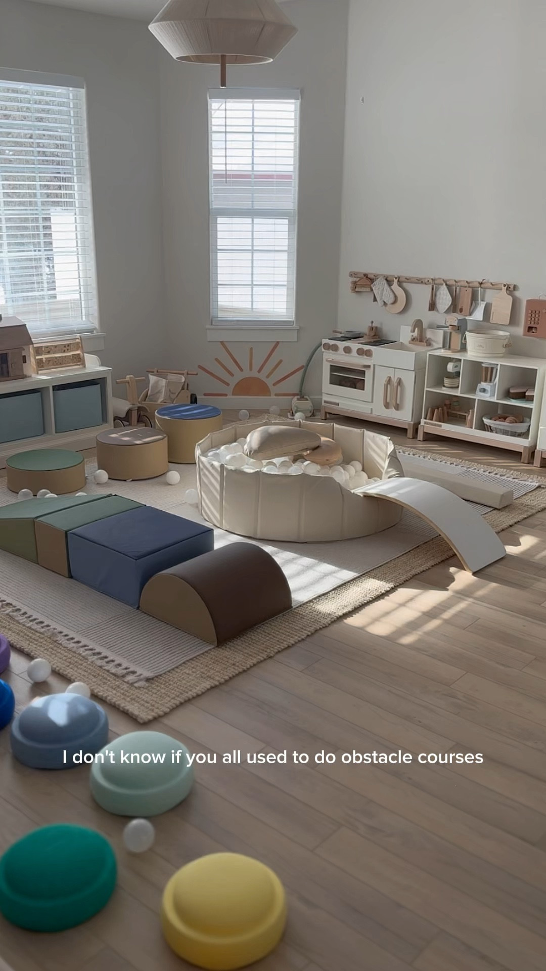 When I was little me and my siblings used to always set up obstacle courses around our house! It was so much fun! 

So, of course, I wanted to do the same for my babies! We set up this epic obstacle course in their playroom, and it was so much fun! I found this soft play equipment from @ecr4kids and it was perfect! I love all of the different shapes for them to practice climbing on and I also love that they have Velcro on the bottom so that you can Velcro the pieces together!

| toddler activities, active play, playroom equipment, soft play equipment, indoor activities for kids |

#christmasgiftguideforkids #todderactivities   #screenfree #screenfreekids #screenfreeactivities #screenfreeparenting #toddleractivities #toddleractivity #toddleractivitiesathome #toddleractivityideas #softplayequipment #playroomideas #playroomstyling #playroommakeover #playroomfun #playroomfurniture #ecr4kidspartner

#LTKkids #LTKbaby #LTKfamily