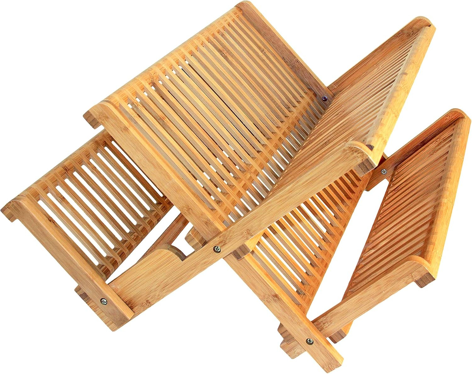 Totally Bamboo Collapsible Dish Drying Rack | Amazon (US)