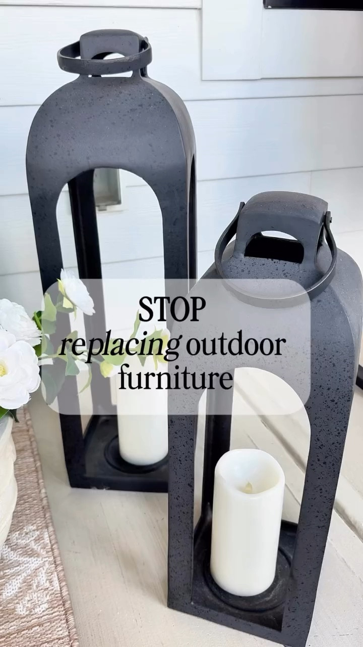 Instantly restore outdoor furniture with these wipes! They are individually wrapped microfiber cloths that you just wipe on to renew color & protect from fading, sun & water damage. Works great on metal, vinyl & plastic, stone & brick. For use on furniture, house lights, shutters, mailboxes & siding.

#LTKHome #LTKSeasonal