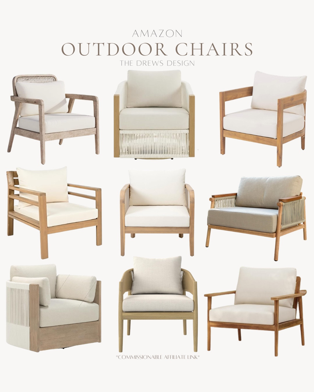 Outdoor chairs from Wayfair! Perfect for your spring and summer outdoor area!

Home decor, outdoor decor, looks for less, patio decor

#LTKvlog #LTKSeasonal #LTKHome