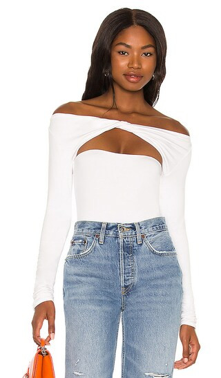 Artemis Top in White | Revolve Clothing (Global)