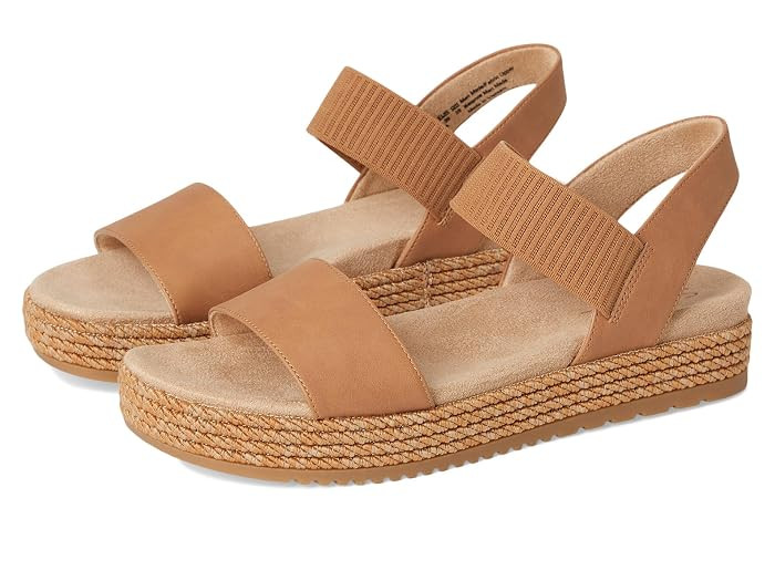 Naturalizer SOUL Naturalizer Diana Women's Wedge Shoes Cookie Dough Faux Leather : 12 M (B), Rubber | Zappos.com