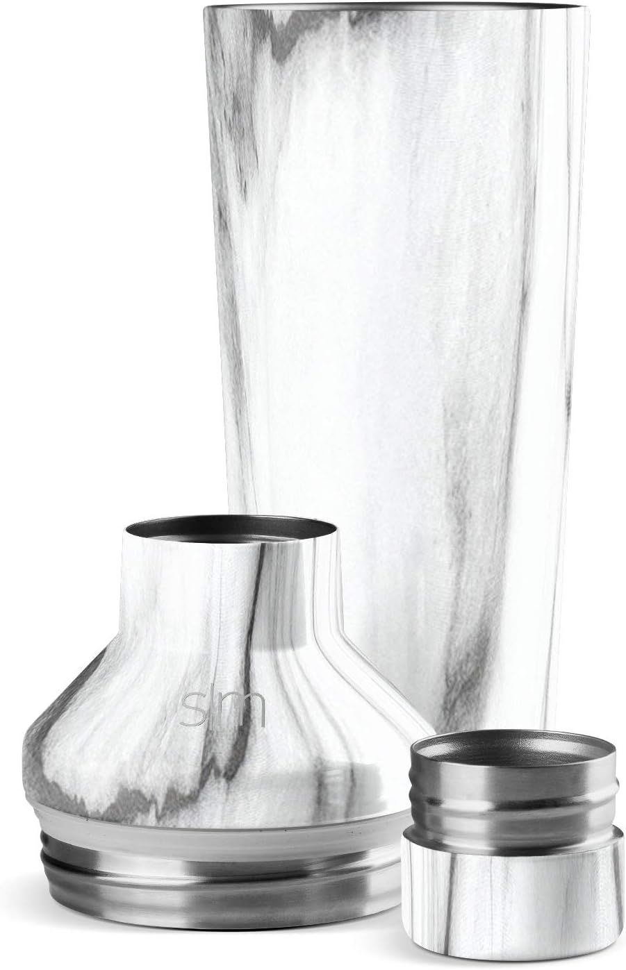 Simple Modern Cocktail Martini Shaker Gift Set with Jigger Lid | Vacuum Insulated Boston Mixer St... | Amazon (US)