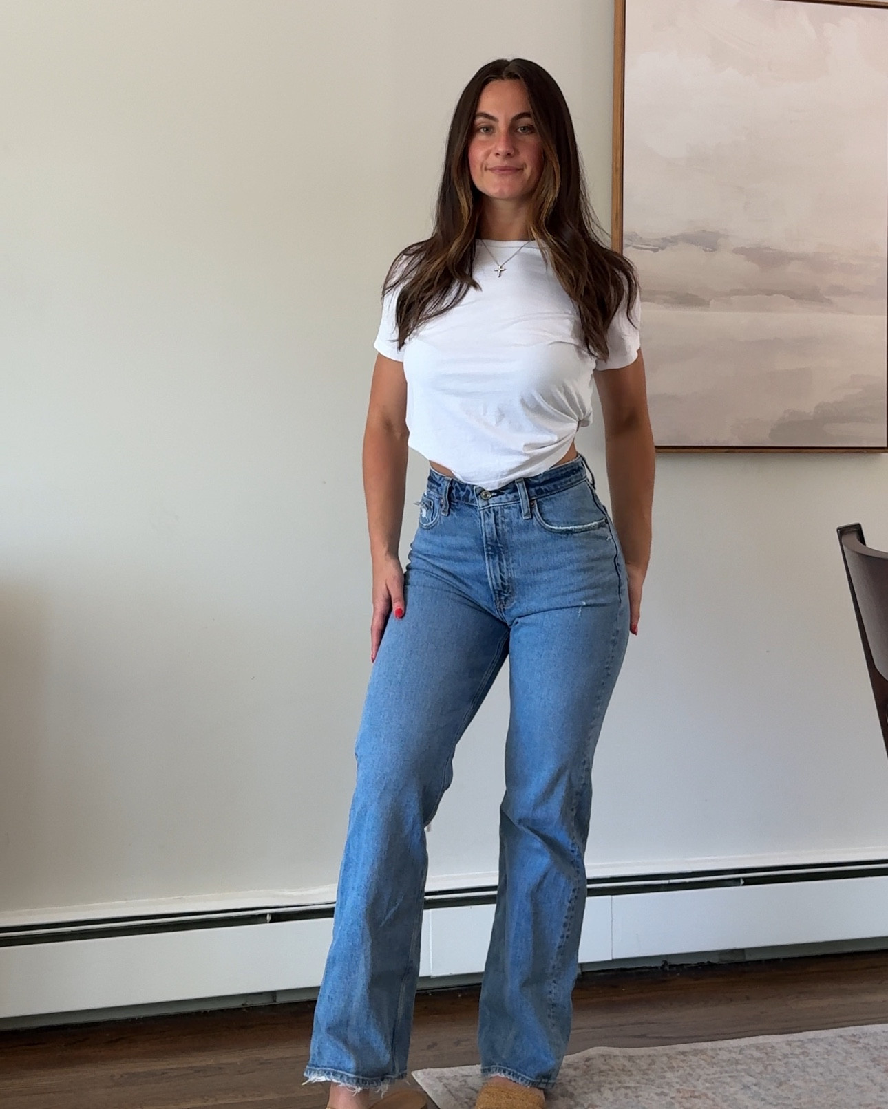 Size 26 short jeans & small top! 

#LTKFindsUnder100 #LTKSaleAlert #LTKFindsUnder50