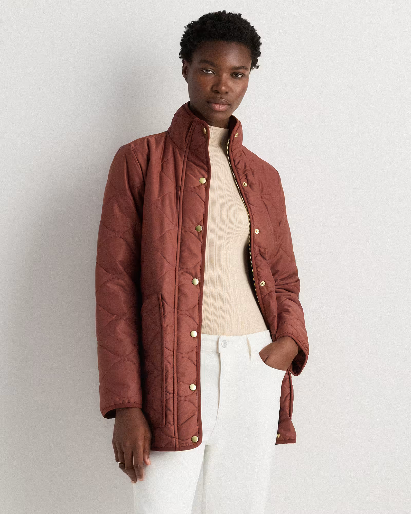 Featherless Quilted Long Puffer Jacket | Quince