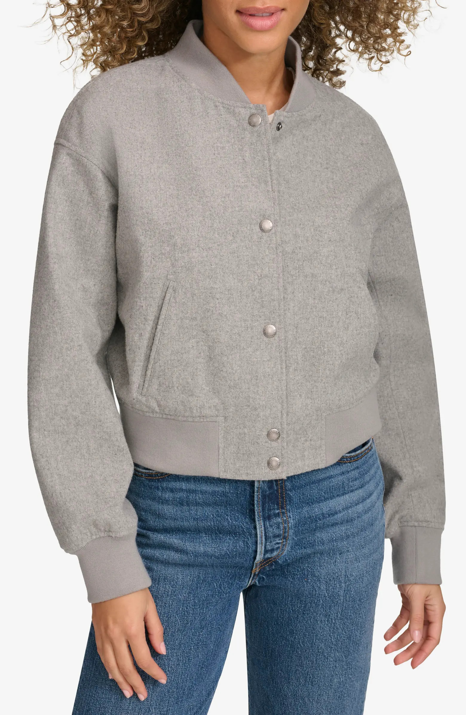 Levi's® Faux Shearling Bomber Jacket | Nordstromrack | Nordstrom Rack